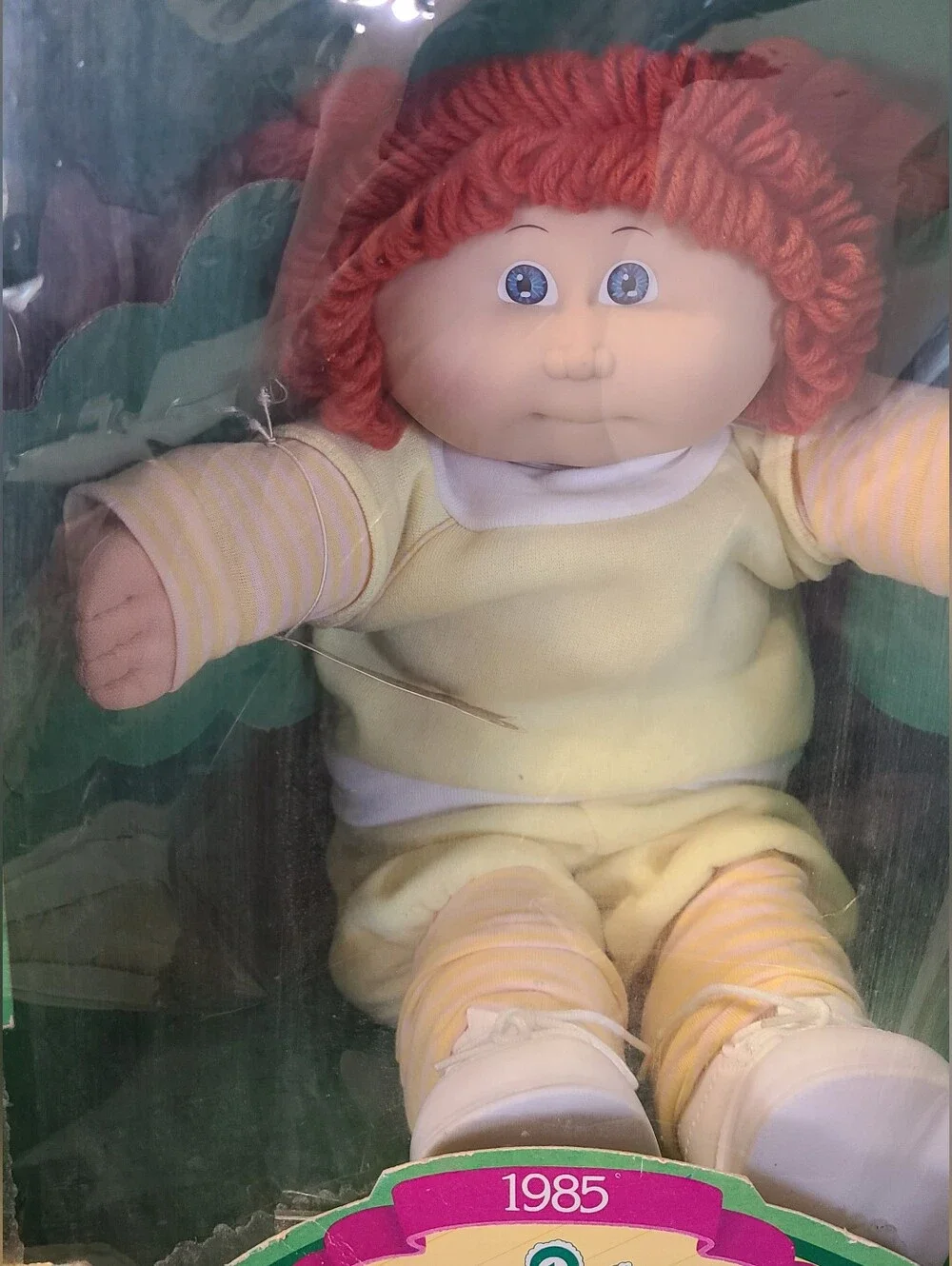 Cabbage Patch Kids Doll Red Hair Vintage 1985
